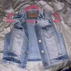 Denim vest